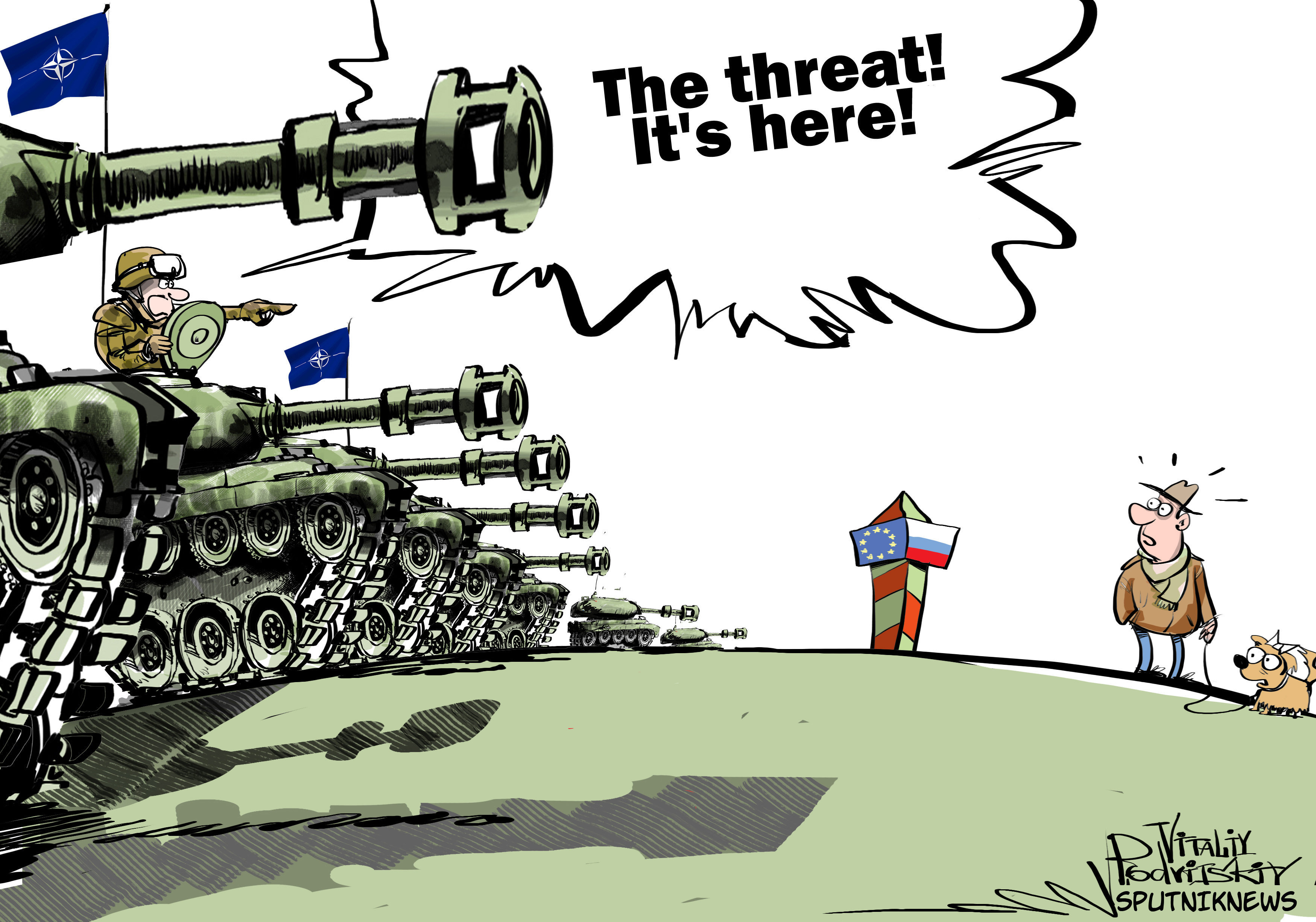 German Troops Towards Lithuania: NATO Starts Encirclement of Russia