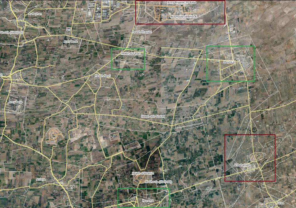 Syrian Army, Hezbollah Seize Another Town in East Ghouta