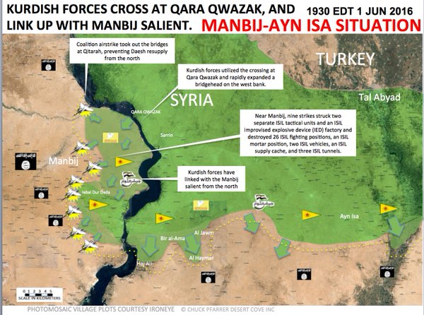 Syrian Democratic Forces Take Control of Al-Madasah and 17 more Villages in Northern Raqqa