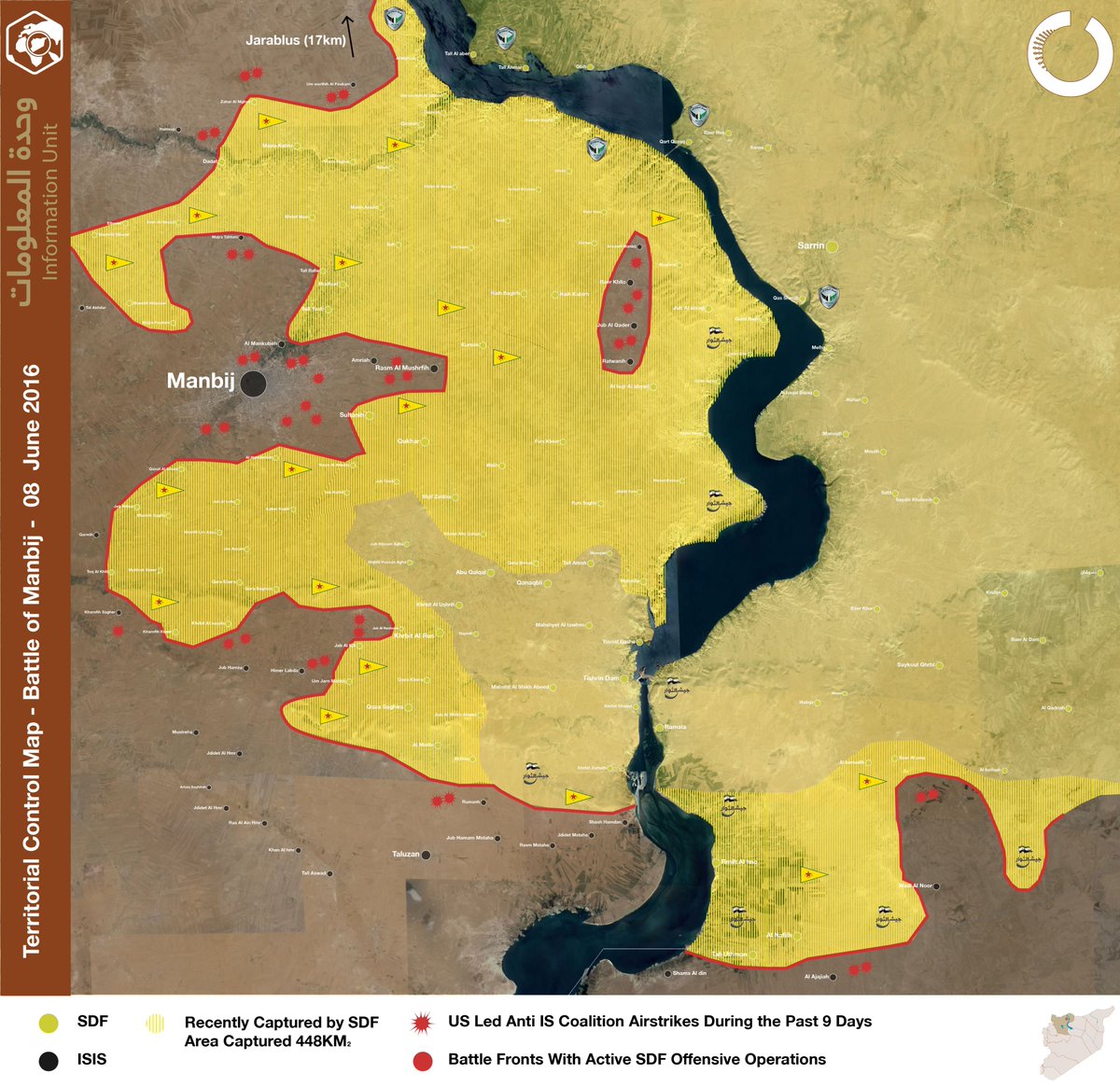 Syrian Democratic Forces Make Last Steps to Encricle Manbij