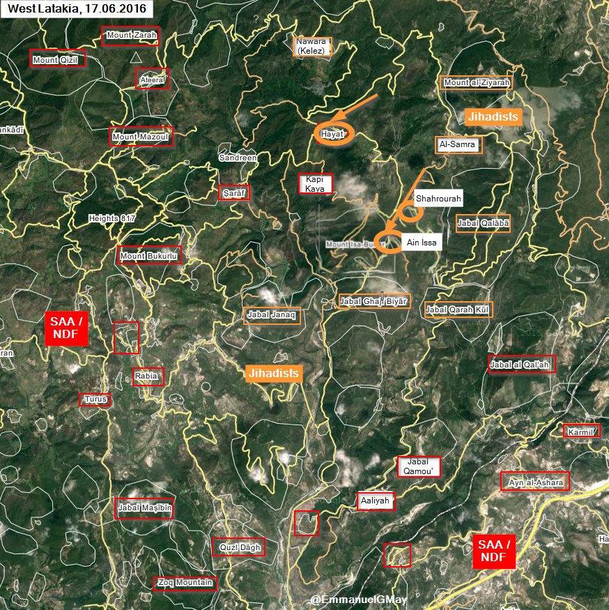 Al Nusra & Allies Counter-Attack in Syria's Latakia, Re-Take 3 Vilalges