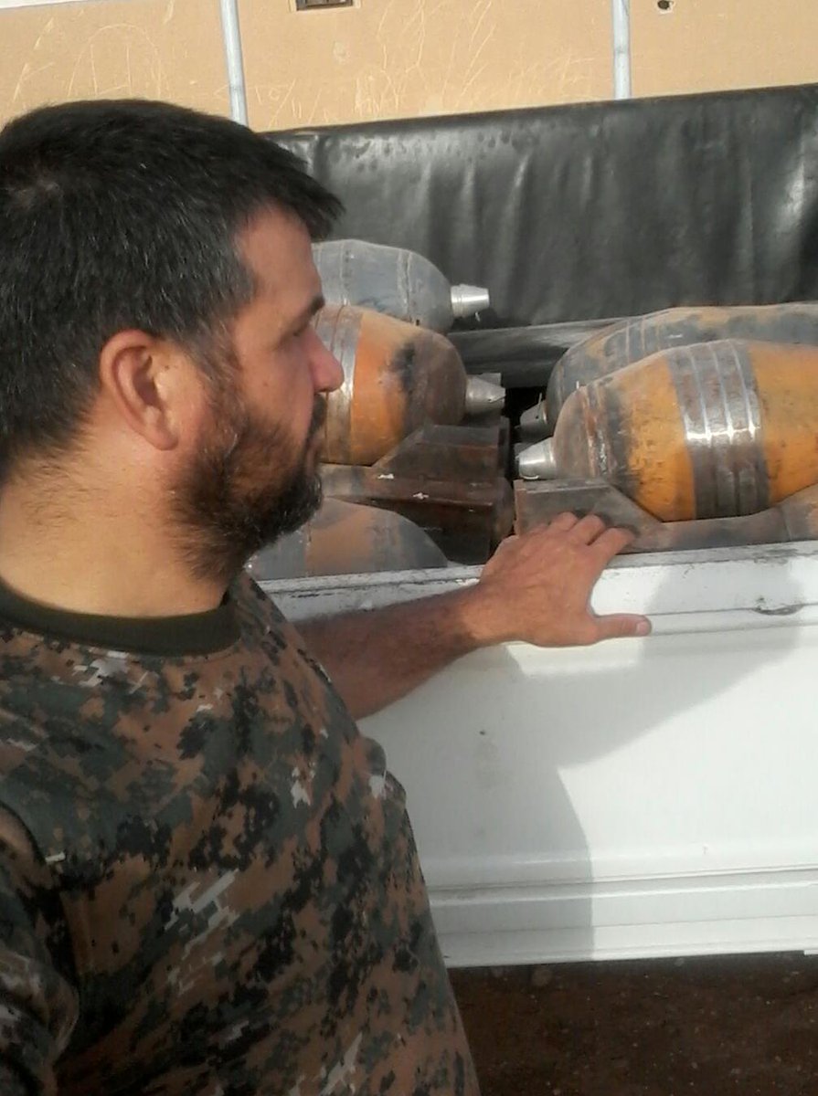 Syrian Army Seized ISIS Cache of Mortar Shells in Western Raqqa (Photo Report)