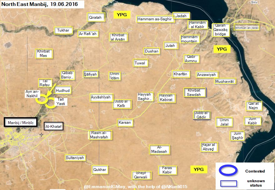 Clashes for Syria's Manbij - Updates