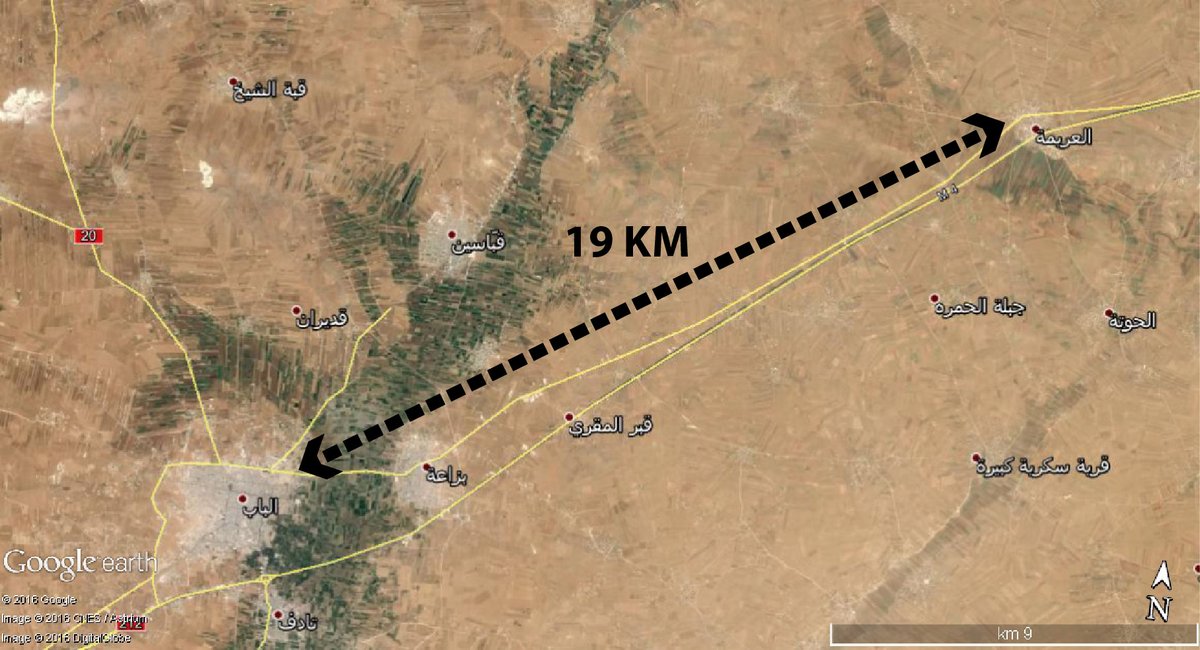 Syrian Democratic Forces in 19km from Al Bab