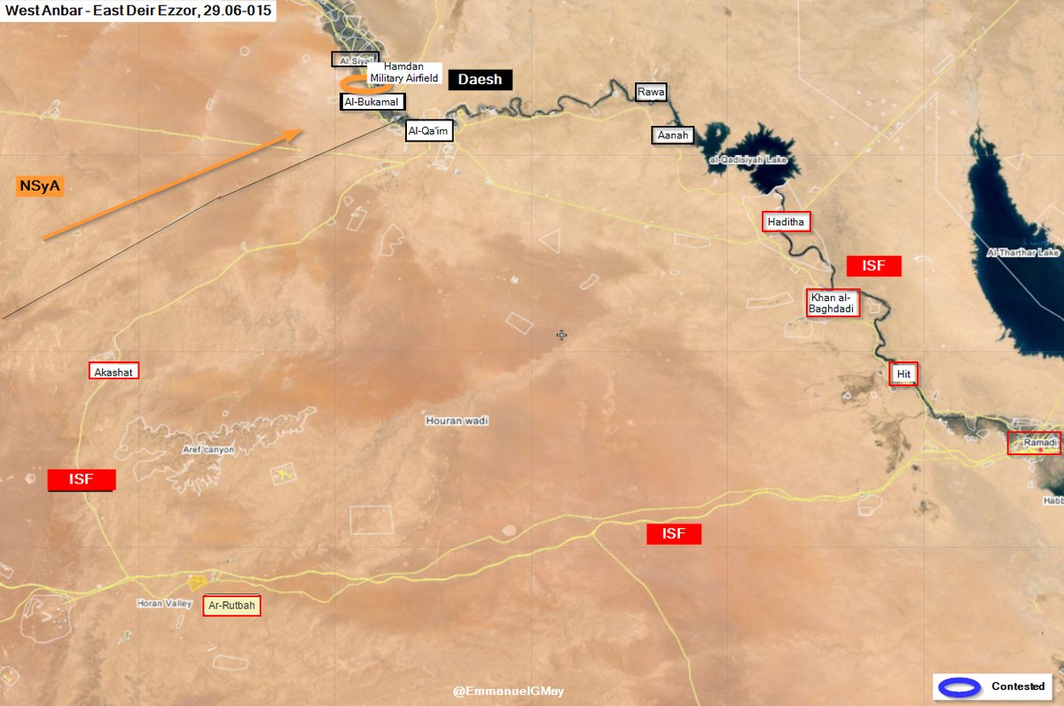 US-backed 'New Syrian Army' Launching Major Operation at Syria-Iraq Border (Maps, Video)