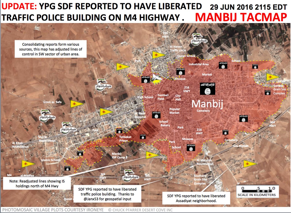 Kurds Liberate Another Neighborhood in Syria's Manbij