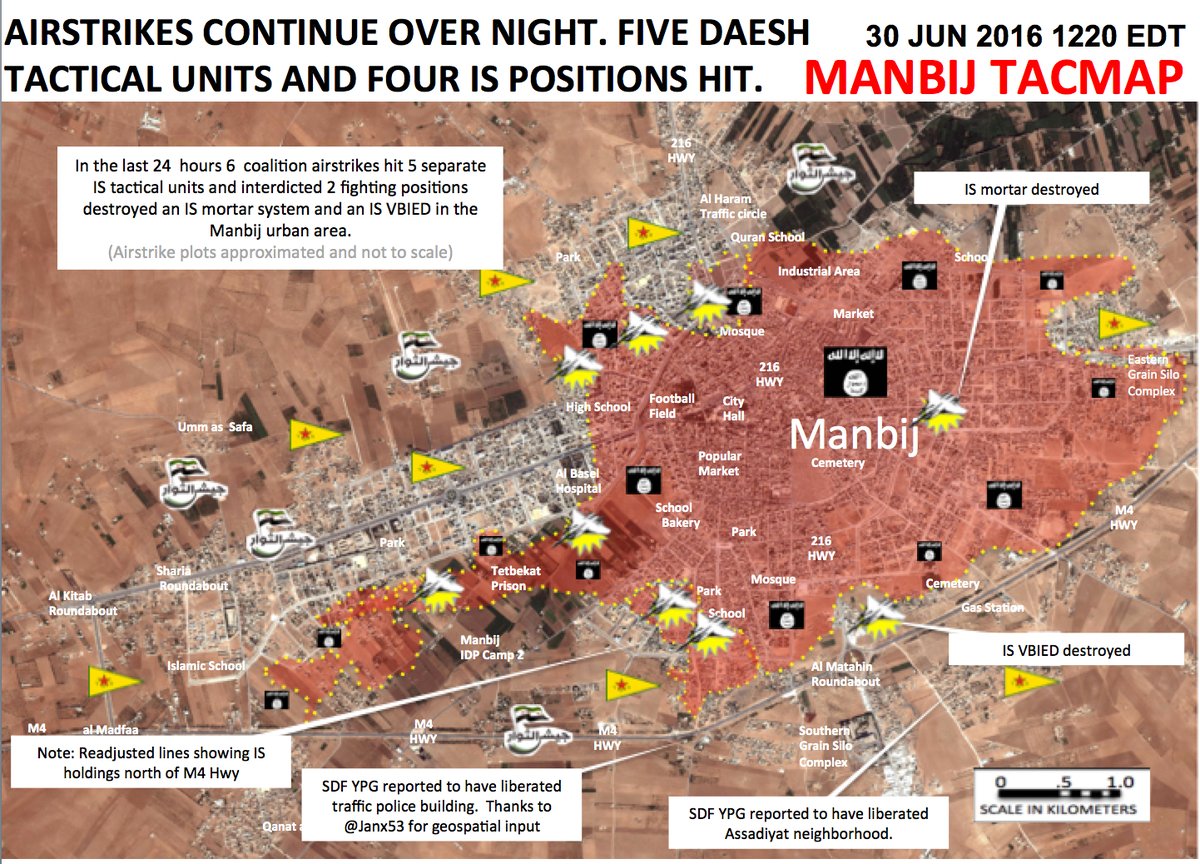 Syrian Democratic Forces Intensifying Operations in Southwestern Manbij