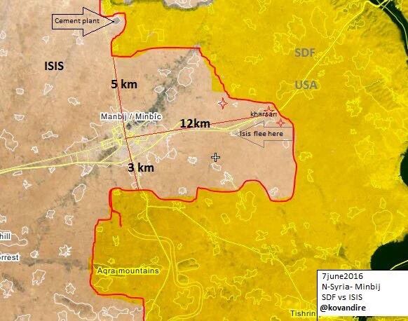 ISIS on the Verge of Collapse in Manbij