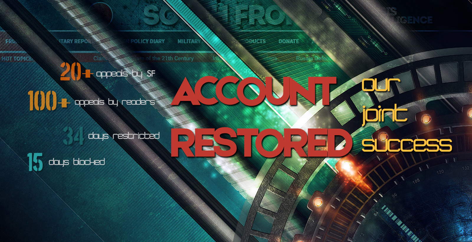 Breaking: PayPal Restored SouthFront's Account