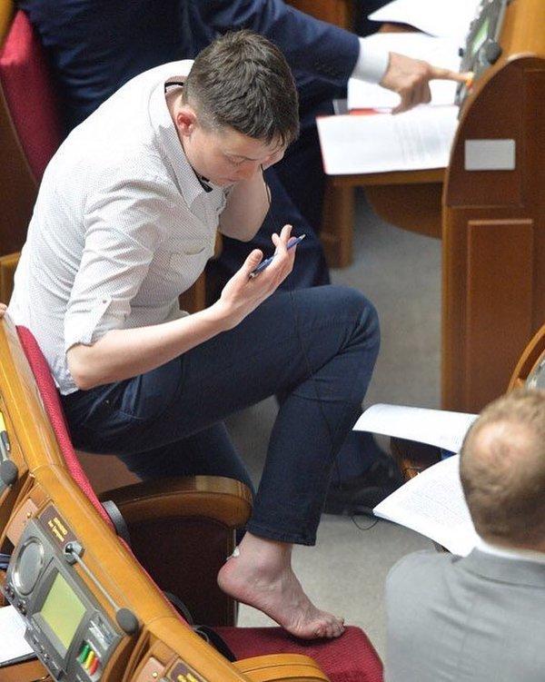 A Common Ukrainian Member of Parliament: Nadiya Savchenko (Photos)