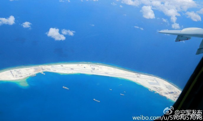 Beijing Uses Its Nuclear Capable H-6K Bomber to Patrol over South China Sea