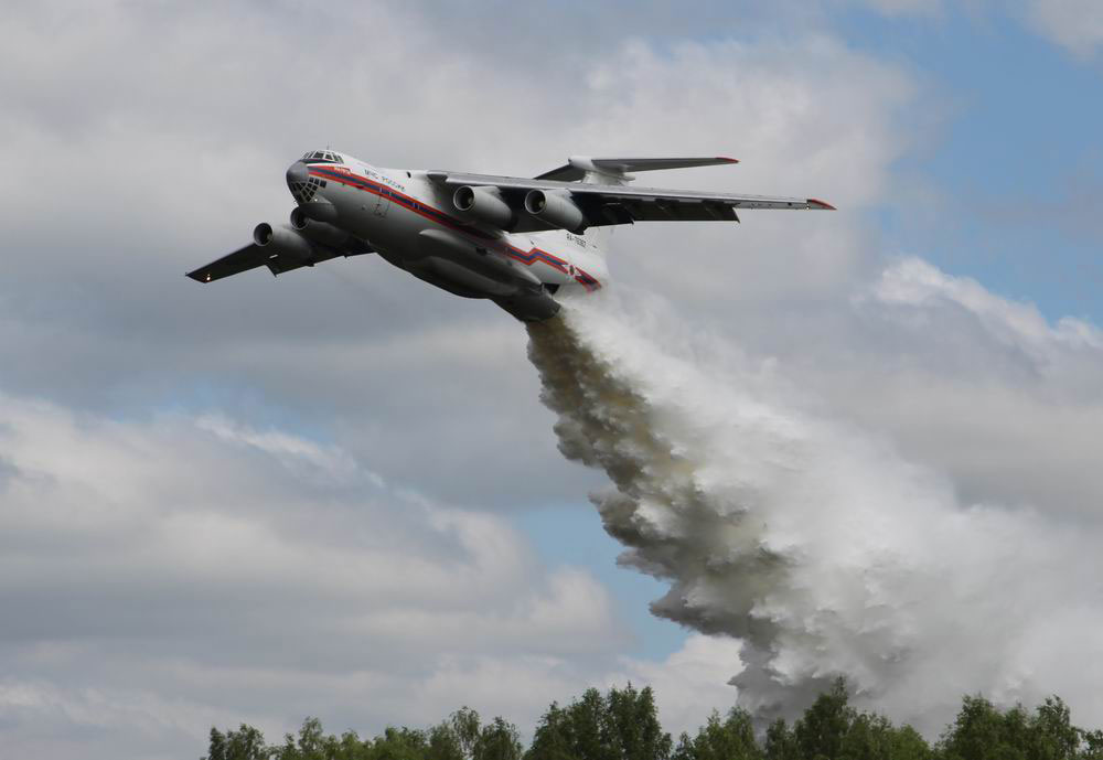 Russian IL-76 Crashed While Putting Out Blaze in Siberia