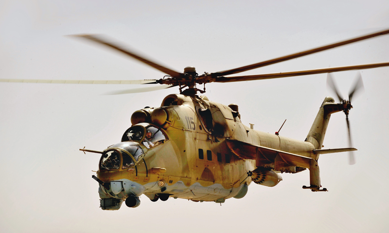 Afghanistan Wants to Buy Russian Mi-35 Military Helicopters to Counter Terrorists