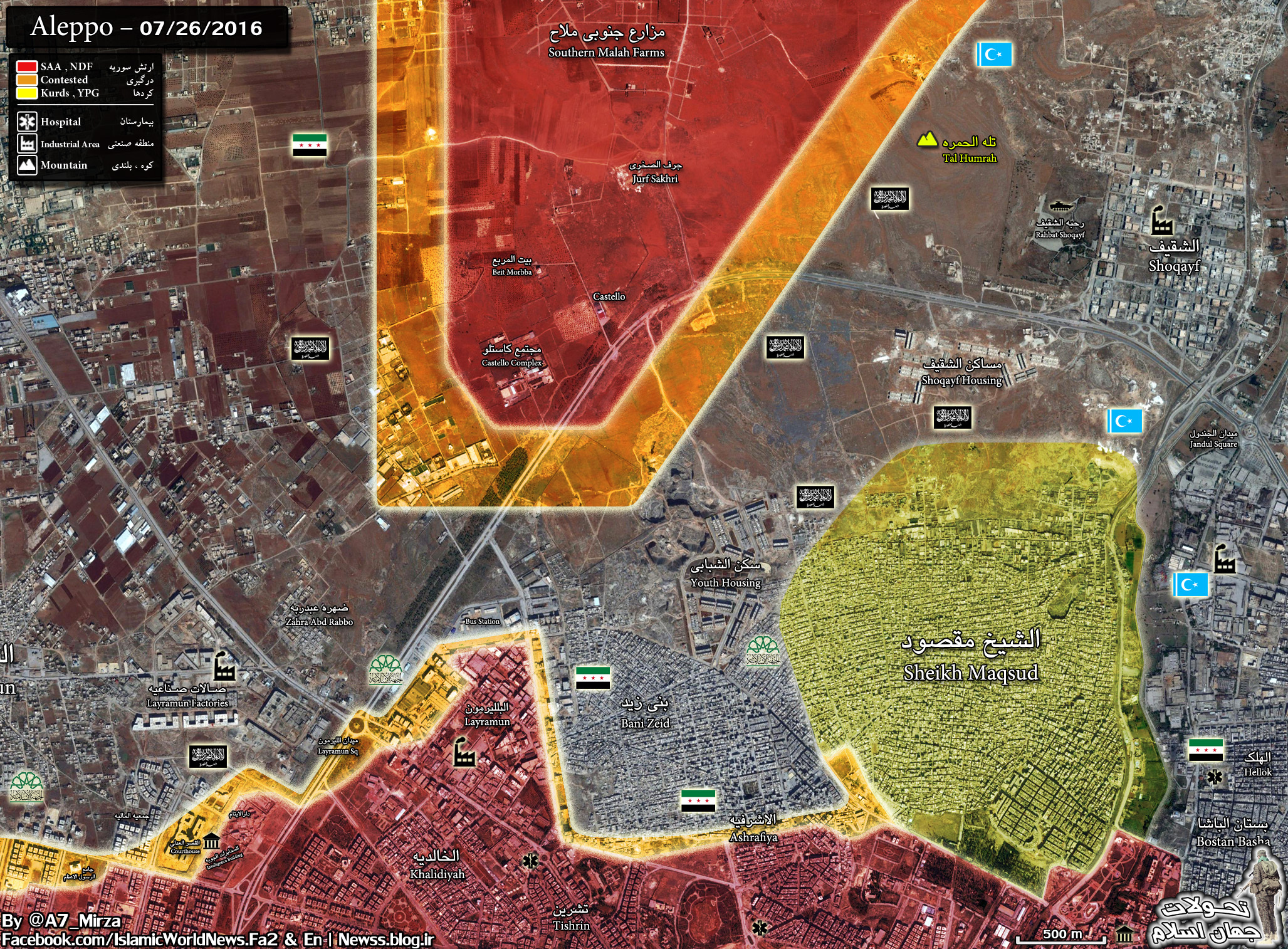 Jihadists' Defenses Collapse as Syrian Army Tightens Siege of Aleppo City