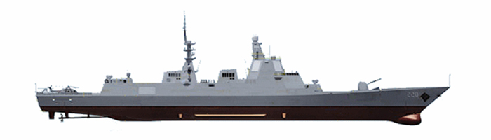 Russian and Chinese Next Generation Destroyers