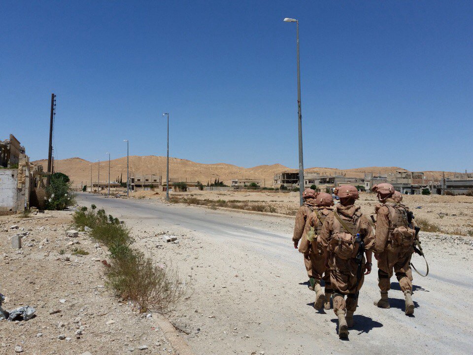 Russian Combat Engeneers in Palmyra (Photo report from Syria)