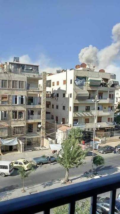 Huge Explosion in Aleppo's Leyramoon Neigborhood - #WARPHOTOS