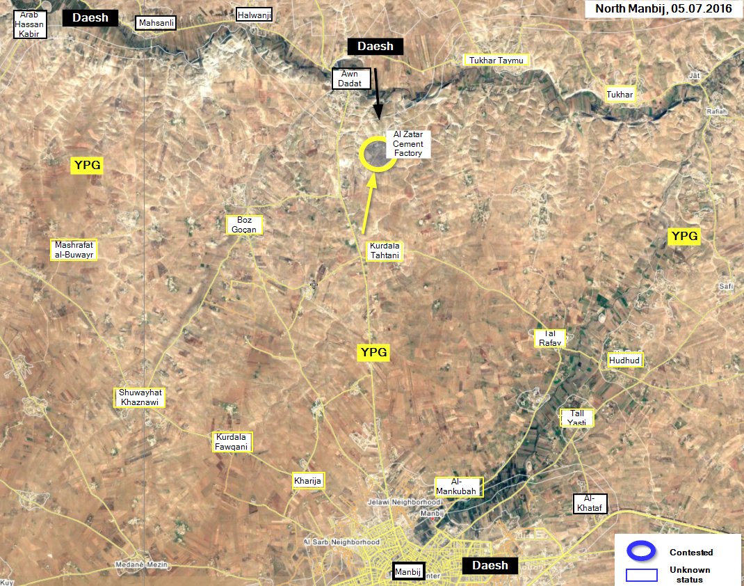 US-led Coalition Intensifies Air Strikes due to SDF's Inability to Break ISIS Defenses in Manbij