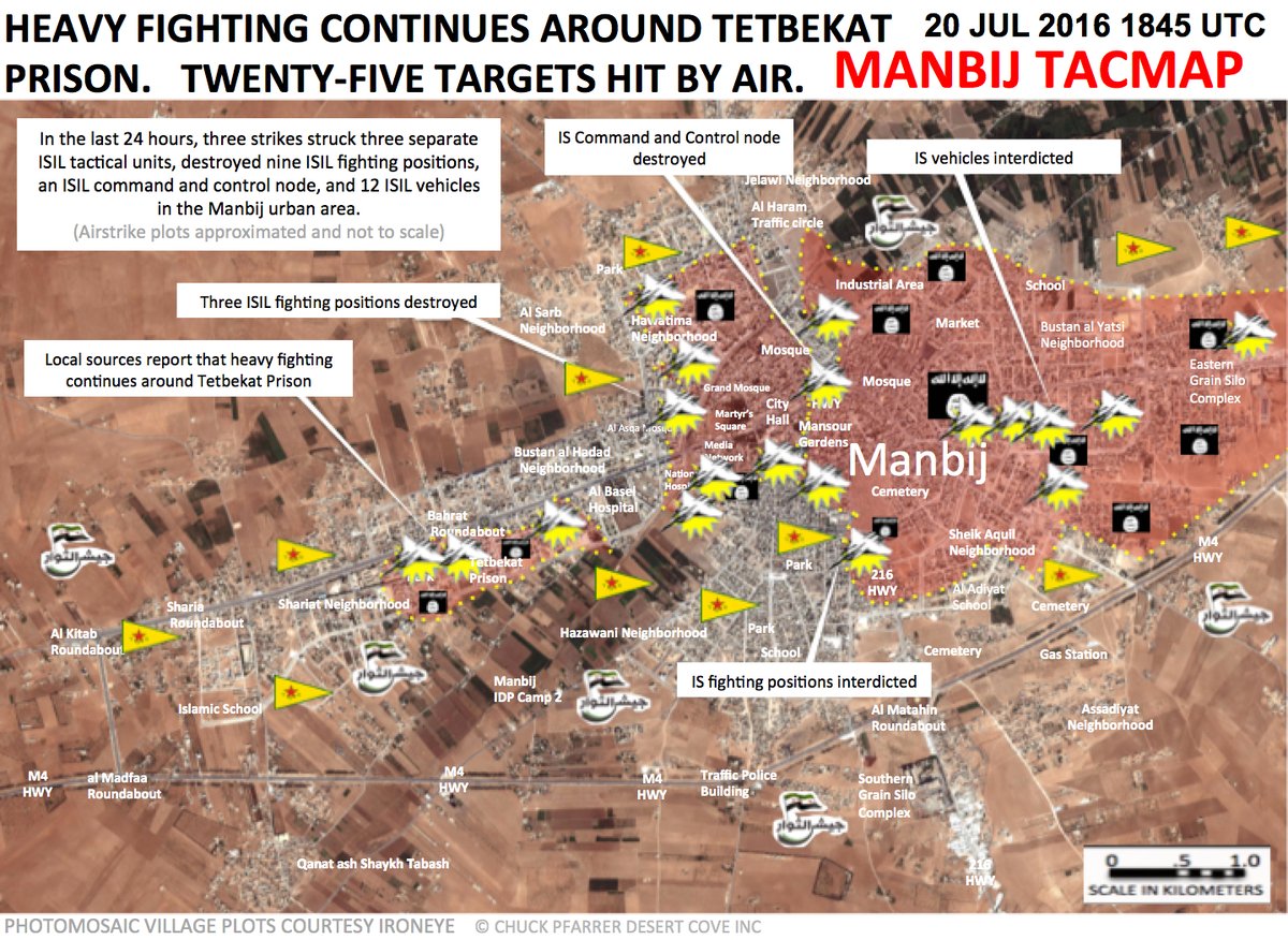 Clashes Ongoing in Western Part of Manbij, Syria