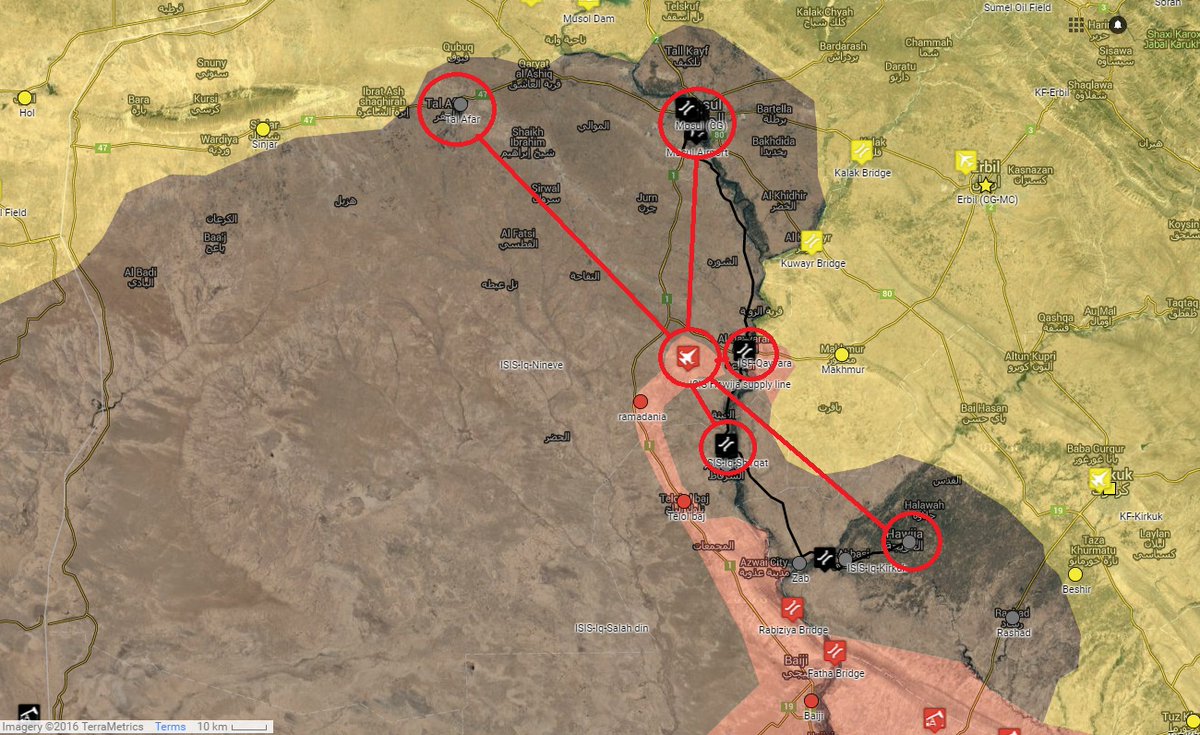 Strategic Importance of Qayyarah Airbase in Iraq's Nineveh Governorate