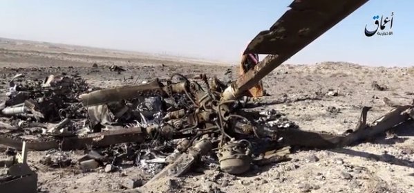 ISIS Claims to Shot Down Syrian Helicopter near Damascus