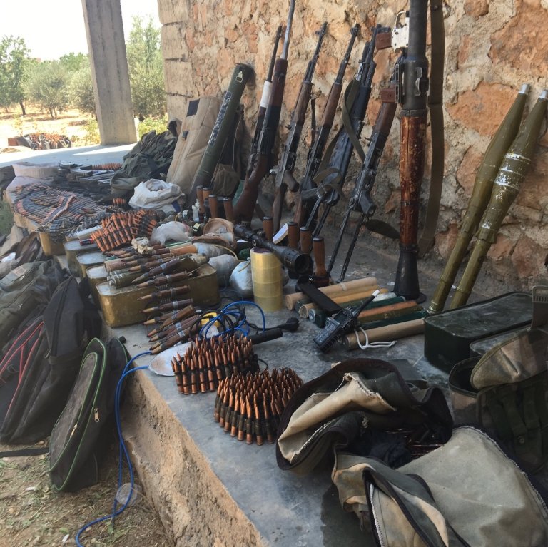 Syrian Democratic Forces Seize ISIS Weapon Depot in Manbij (Photos)