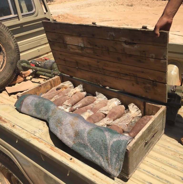 Syrian Democratic Forces Seize ISIS Weapon Depot in Manbij (Photos)