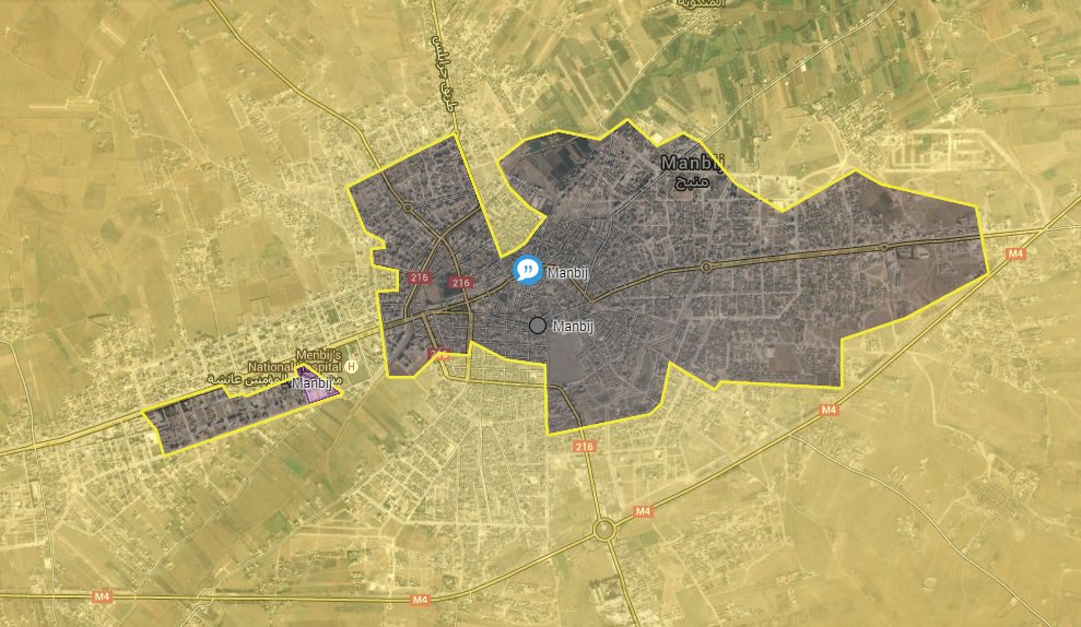 Syrian Democratic Forces Advancing Toward Manbij City Center