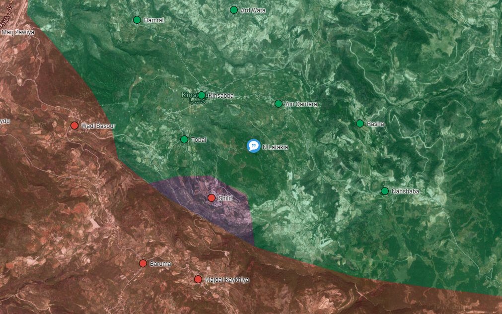 Syrian Army Regains Shilif in Northeastern Latakia