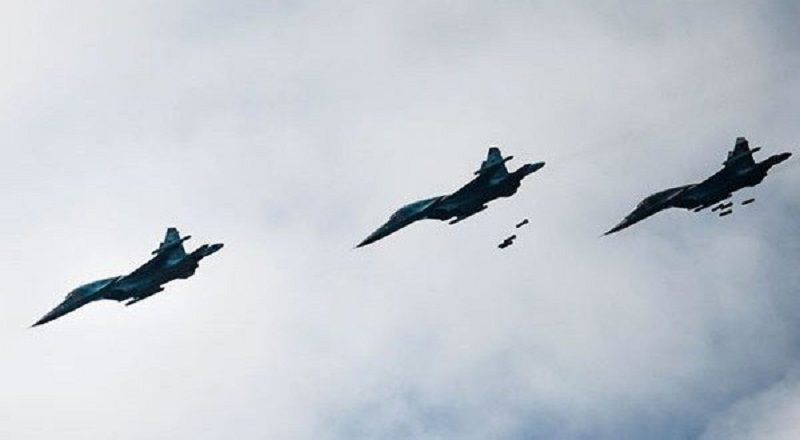 Russian Air Force launches several airstrikes over northern Aleppo as the Syrian Army prepares to attack