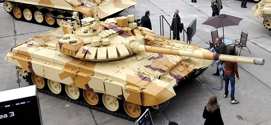 Upgraded T-72B3 MBT for Russian Airborne Force