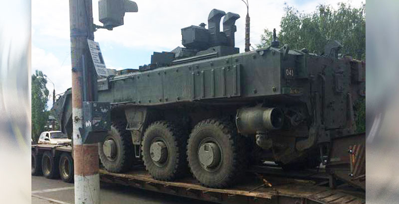 First Photos of Russian Amphibious Personnel Carrier 'Bumerang' Appeared on Network