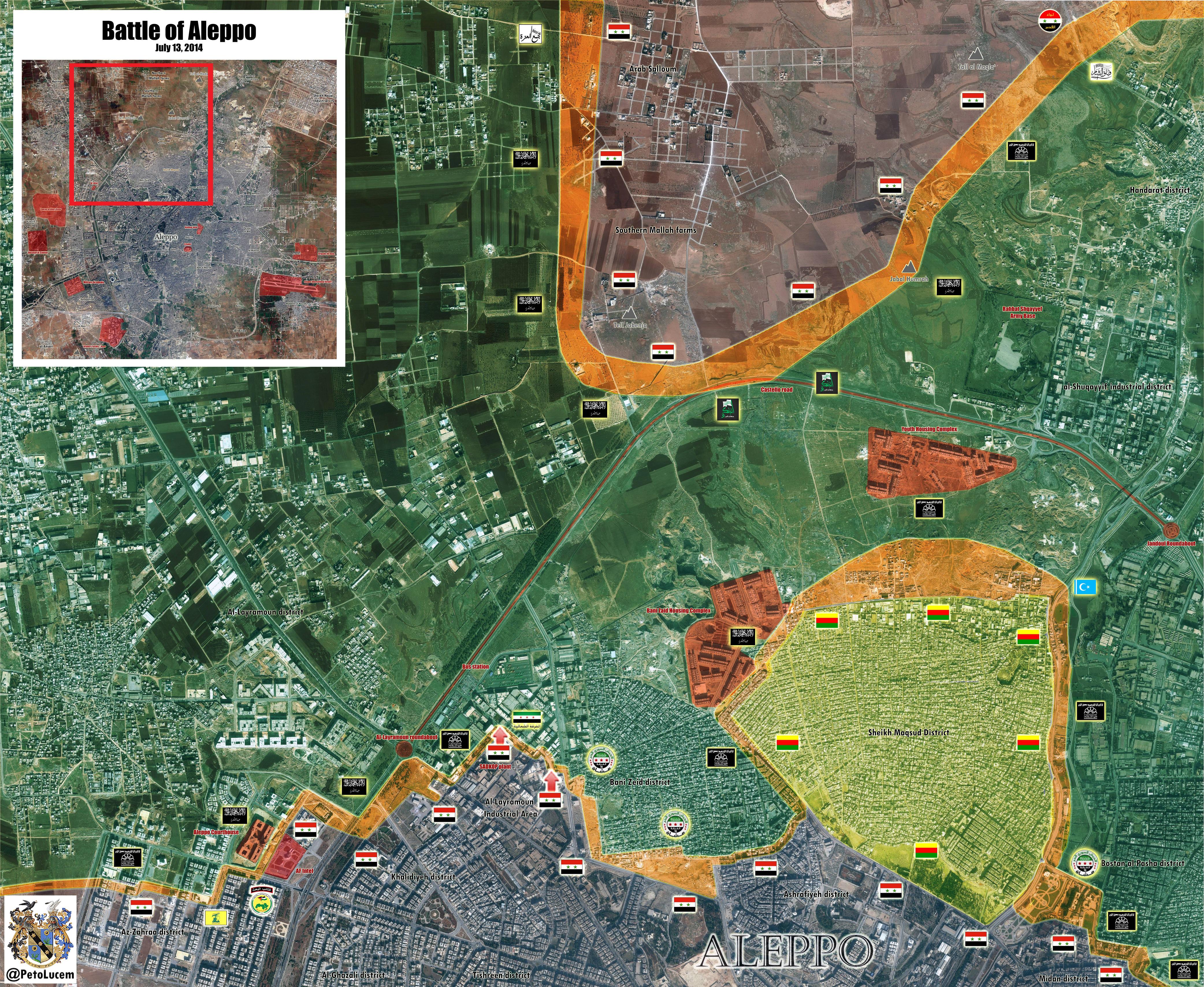 Al Nusra & Allies Attempt to Break Government Forces Defenses in Mallah Farms (Map, Video, Photos)