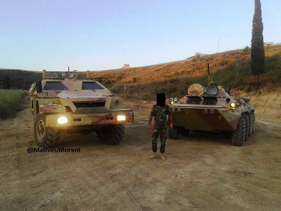 Media: Russian BTR-80/82 & Vystrel Armored Vehicle Confirmed Its High Quality in Syria (Photos)