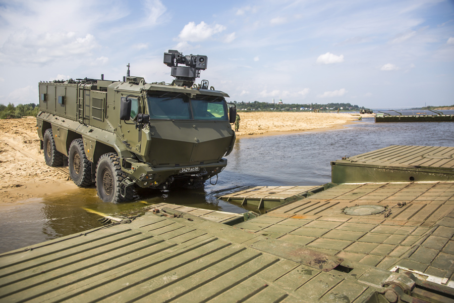 Russia Unveils MRAP Vehicle Typhoon with New Remote Controlled Turret (Photos)