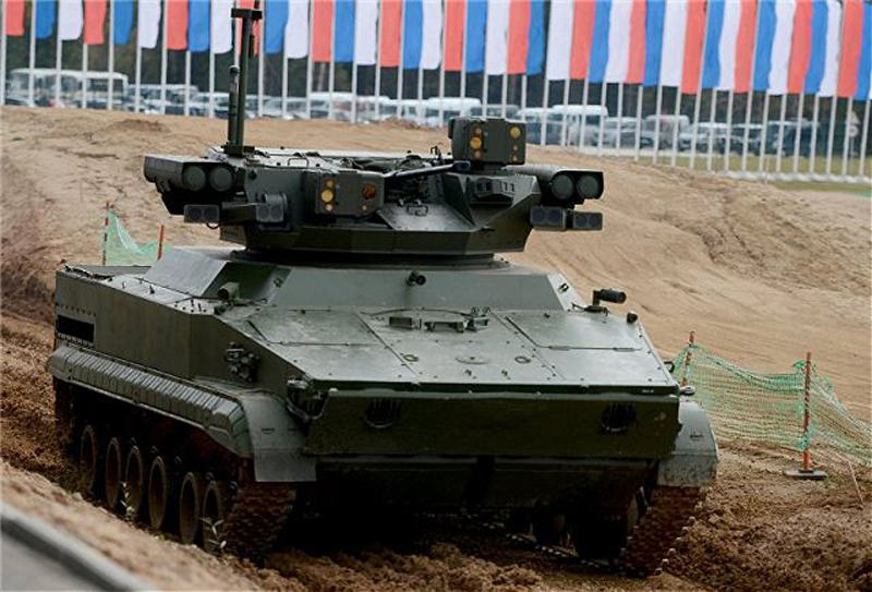 First Russian Unmanned Combat robocraft Udar Ready for Testing