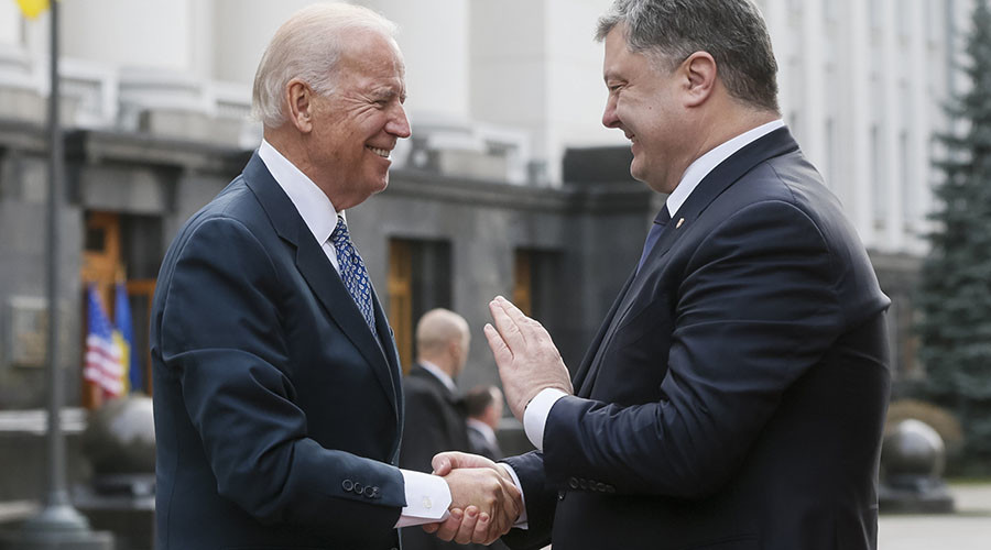 Ukrainian Independence: US Vice President Joe Biden 'Ordered' Poroshenko to Fire the Chief Prosecutor