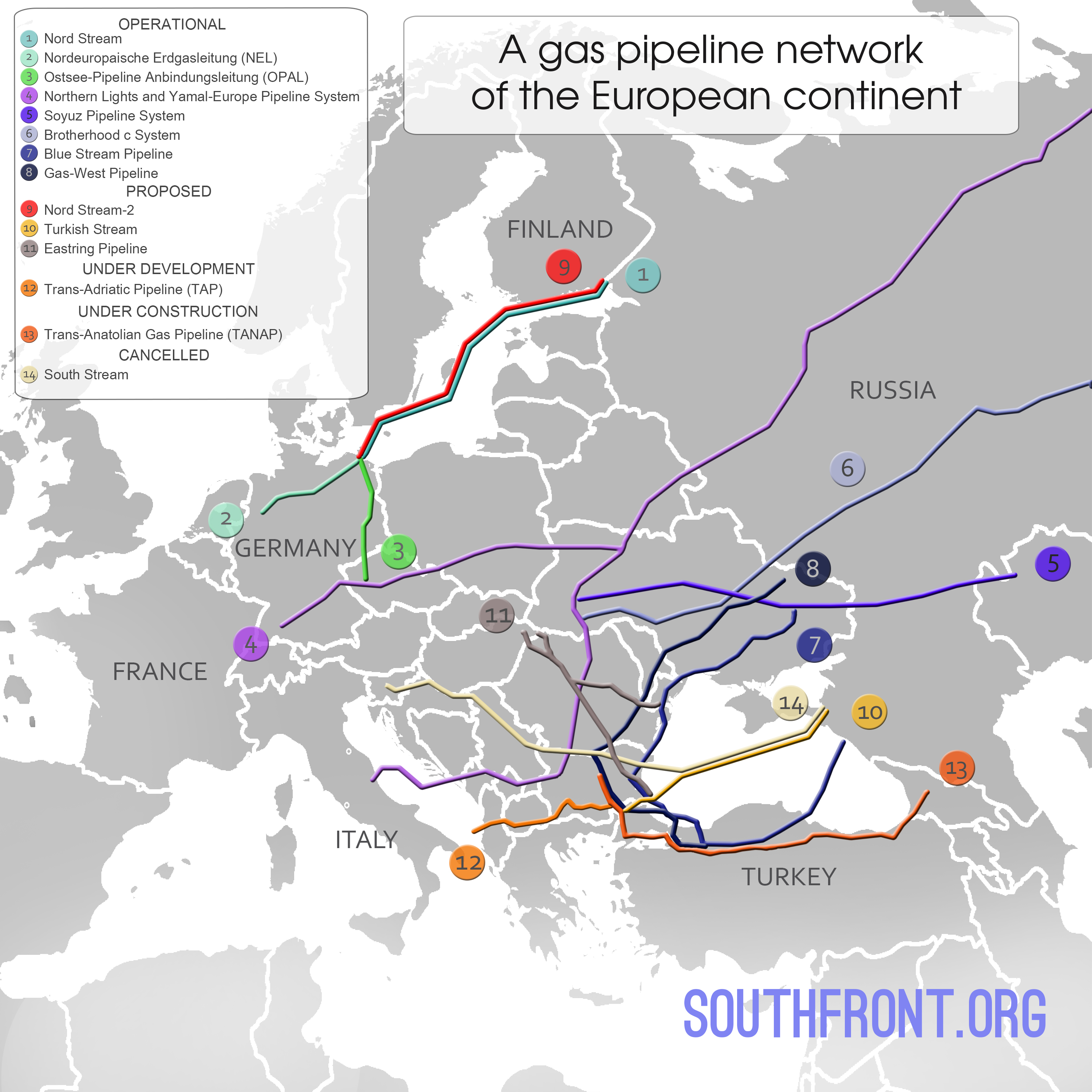 Political Games on Pipes: 'Turkish Stream' May Merge with the Competitors