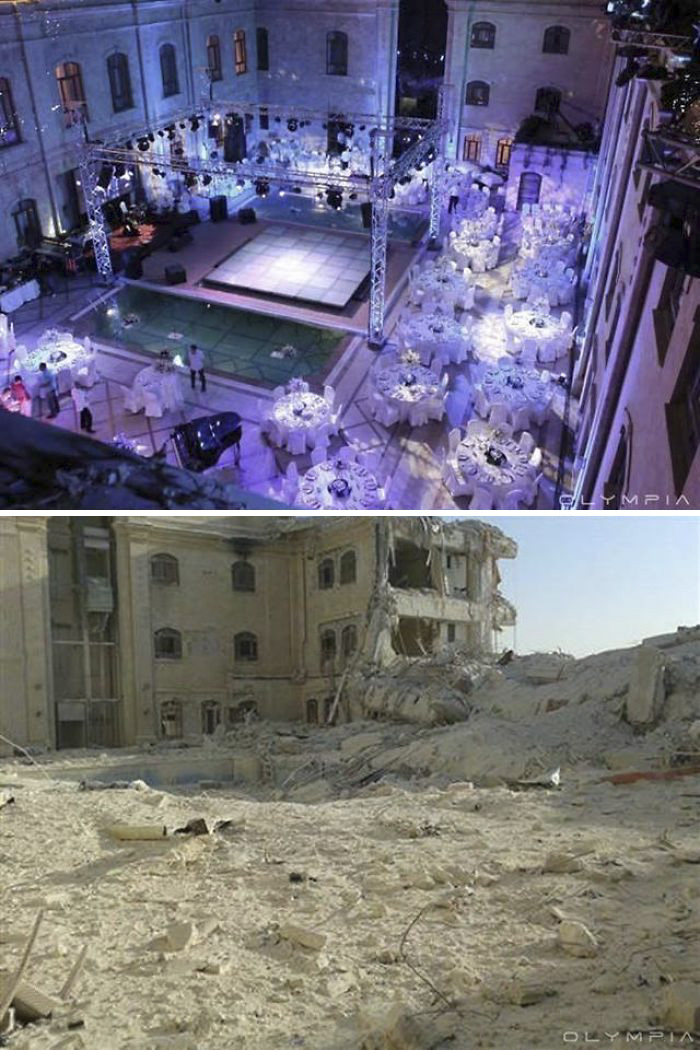 Photo Comparison: Aleppo City - Before and After 'Arab Spring'