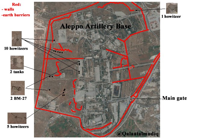 Aleppo Artillery Base - The Site that Jihadists Need to Overrun to Break Aleppo Siege