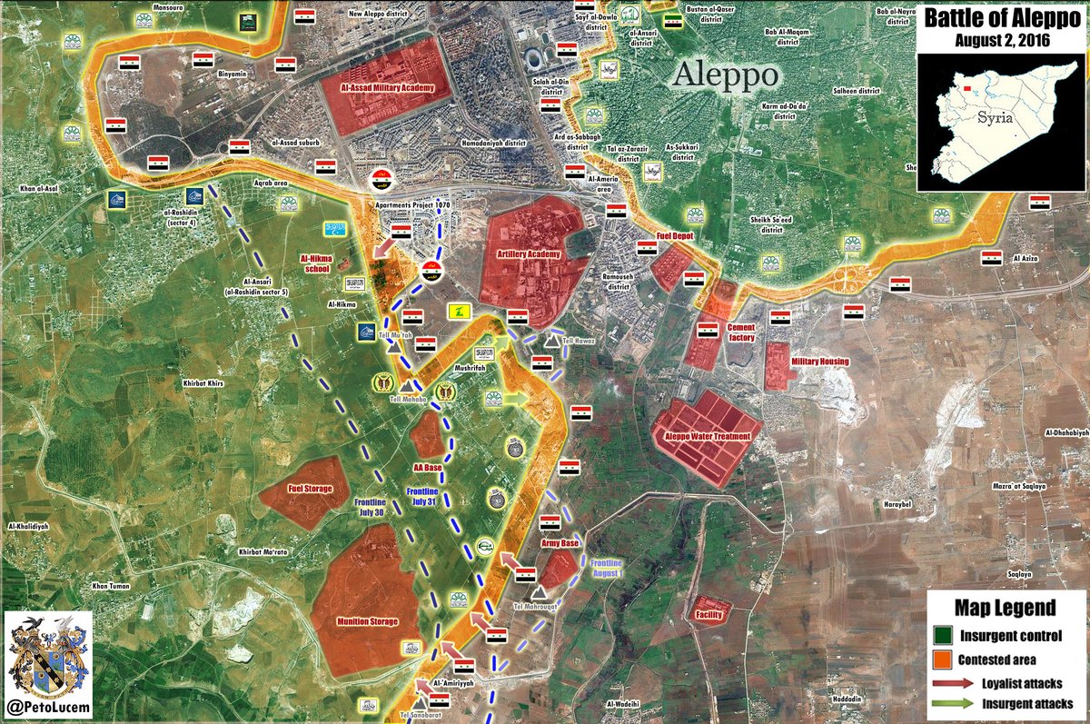 Syrian Army Seeking to Flank Jihadi Factions in Southern Aleppo