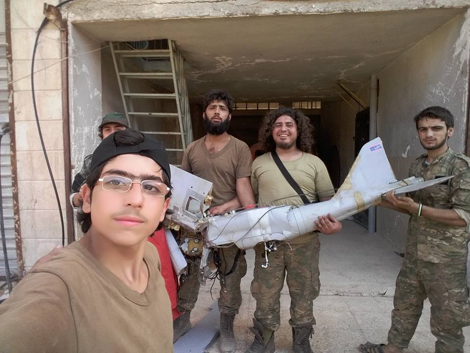 Russian UAV Crashed in Eastern Part of Aleppo City