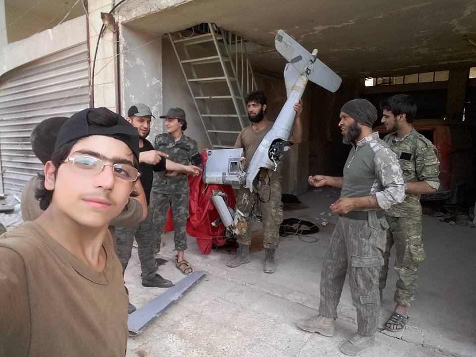 Russian UAV Crashed in Eastern Part of Aleppo City