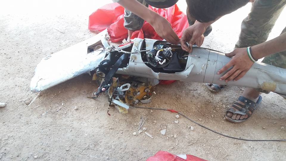 Russian UAV Crashed in Eastern Part of Aleppo City