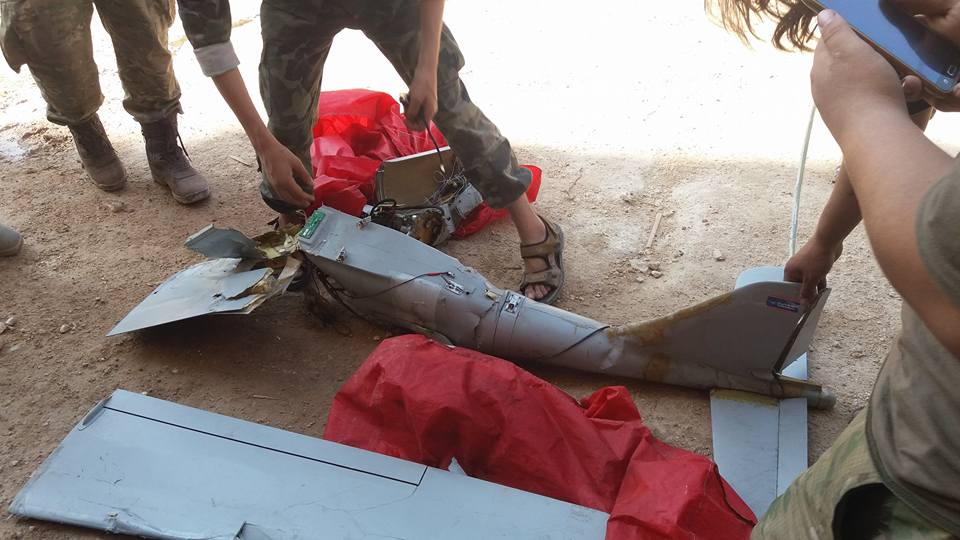 Russian UAV Crashed in Eastern Part of Aleppo City