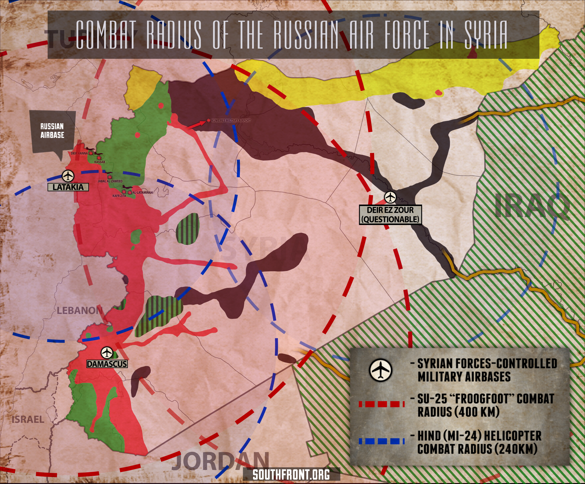 Explaining with Maps: Why Does Russia Need Air Base in Iran?