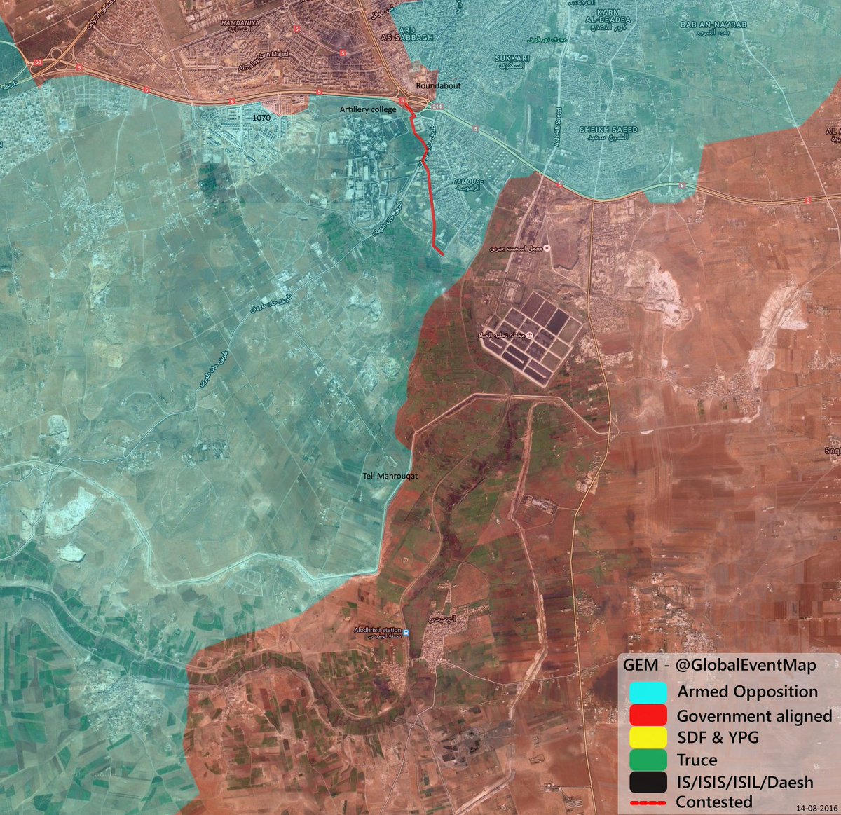 Pro-Government Forces Launch Fresh Advance in Southwestern Aleppo