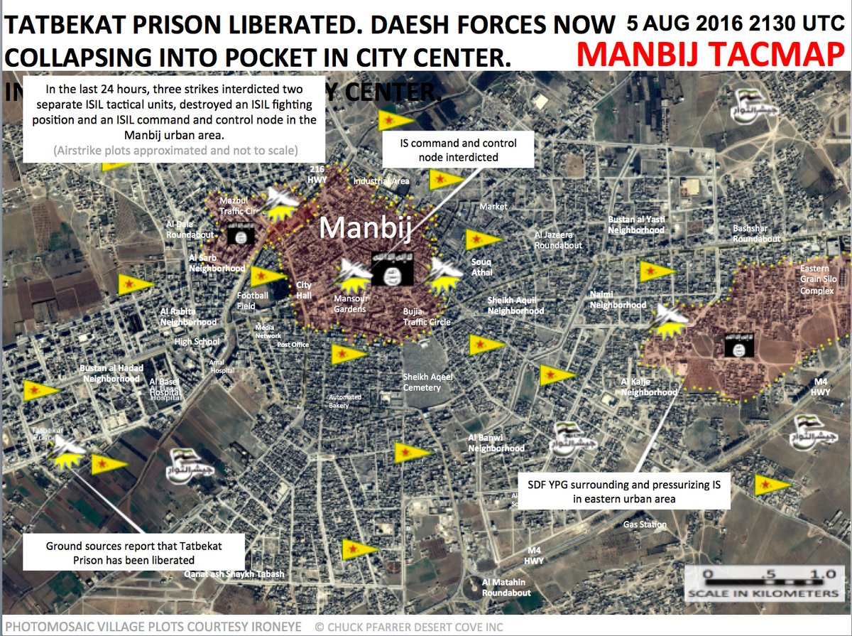 ISIS Collapsing in Manbij