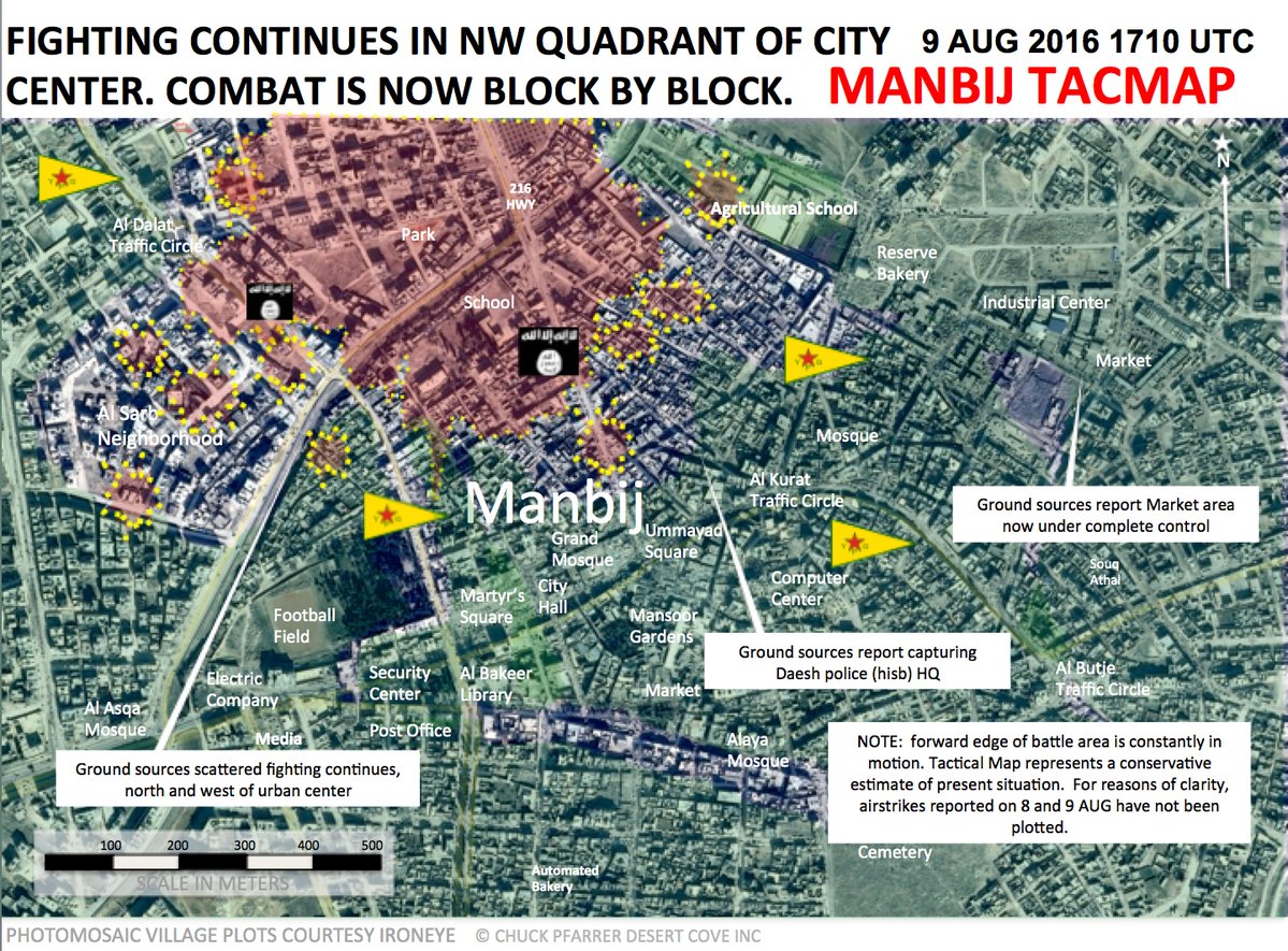 Clashes Ongoing in Manbij's Northwestern Urban Area