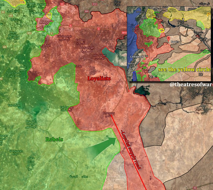 Oreview of Military Situation in Aleppo City on August 11-12 (Maps, Photos)